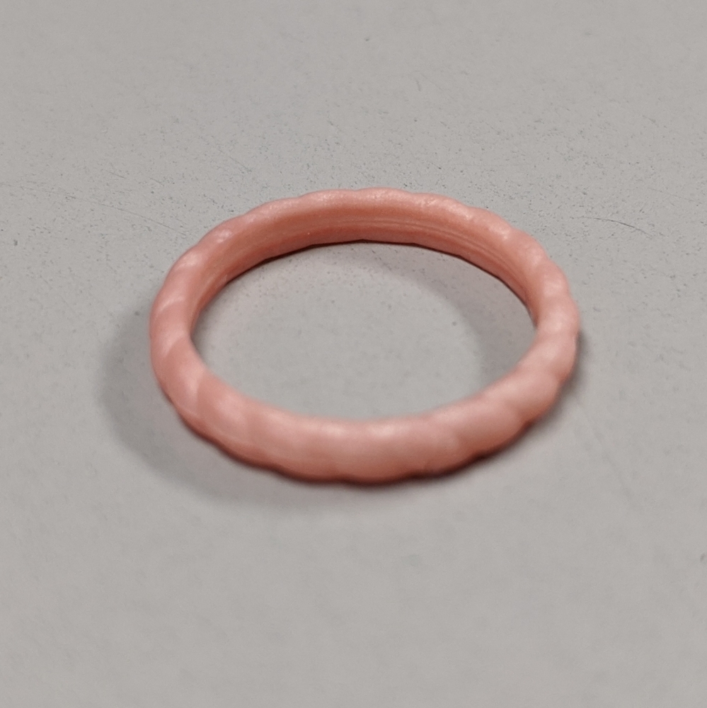 Silicone Ring - Pearly Pink